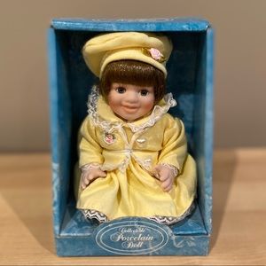 Porcelain Yellow Baby Doll